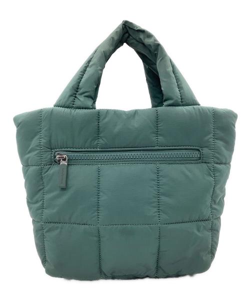 LULULEMON（ルルレモン）LULULEMON (ルルレモン) キルティングハンドバッグ グリーンの古着・服飾アイテム