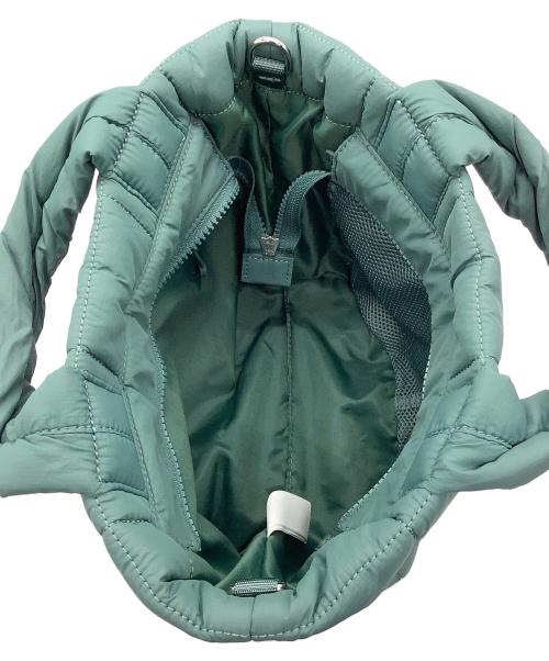 LULULEMON（ルルレモン）LULULEMON (ルルレモン) キルティングハンドバッグ グリーンの古着・服飾アイテム