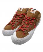 NIKEナイキ）の古着「ローカットスニーカー　BLAZER LOW "BRITISH TAN"」｜ブラウン