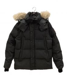 CANADA GOOSE（カナダグース）の古着「ダウンジャケット　ウィンダムパーカ」｜ブラック