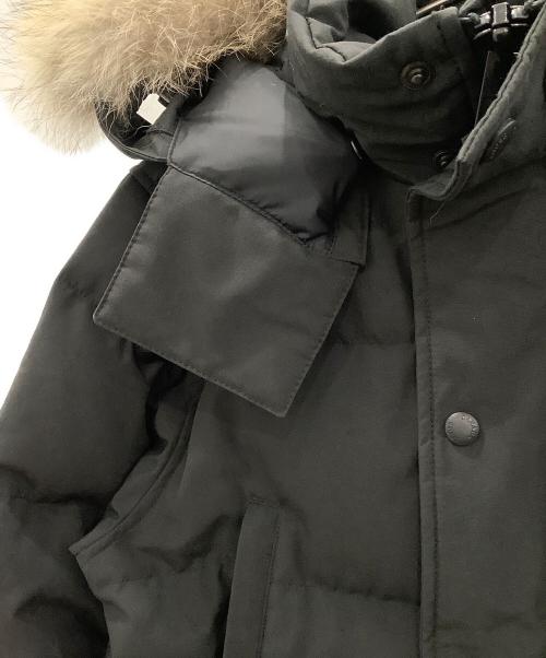 CANADA GOOSE（カナダグース）CANADA GOOSE (カナダグース) ダウンジャケット　ウィンダムパーカ ブラック サイズ:Lの古着・服飾アイテム
