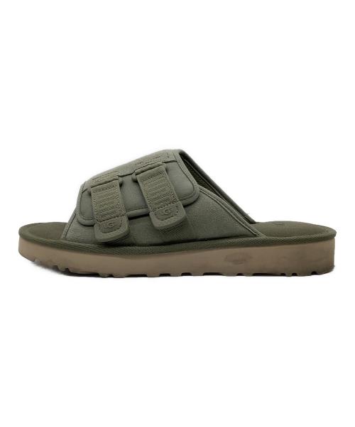 UGG（アグ）UGG (アグ) ゴールデンコースト ストラップ スライド オリーブ サイズ:27の古着・服飾アイテム