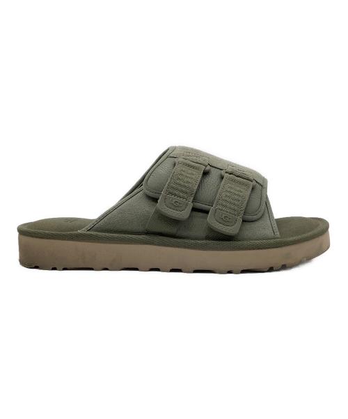 UGG（アグ）UGG (アグ) ゴールデンコースト ストラップ スライド オリーブ サイズ:27の古着・服飾アイテム