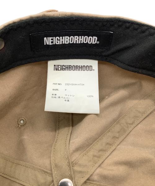 NEIGHBORHOOD（ネイバーフッド）NEIGHBORHOOD (ネイバーフッド) キャップ ベージュの古着・服飾アイテム