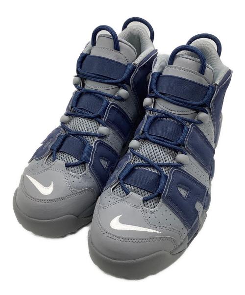 NIKE（ナイキ）NIKE (ナイキ) ハイカットスニーカー　Air More Uptempo '96 ネイビー×グレー サイズ:29の古着・服飾アイテム