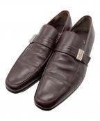Salvatore Ferragamoサルヴァトーレ フェラガモ）の古着「シングルモンクストラップシューズ」｜ブラウン