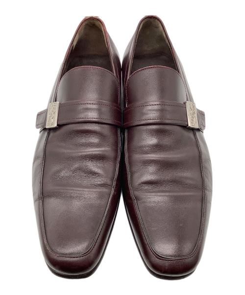 Salvatore Ferragamo（サルヴァトーレ フェラガモ）Salvatore Ferragamo (サルヴァトーレ フェラガモ) シングルモンクストラップシューズ ブラウン サイズ:SIZE 6 1/2の古着・服飾アイテム
