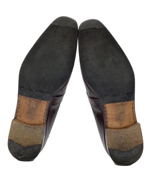 Salvatore Ferragamo（サルヴァトーレ フェラガモ）Salvatore Ferragamo (サルヴァトーレ フェラガモ) シングルモンクストラップシューズ ブラウン サイズ:SIZE 6 1/2の古着・服飾アイテム