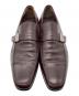 Salvatore Ferragamo (サルヴァトーレ フェラガモ) シングルモンクストラップシューズ ブラウン サイズ:SIZE 6 1/2：10000円