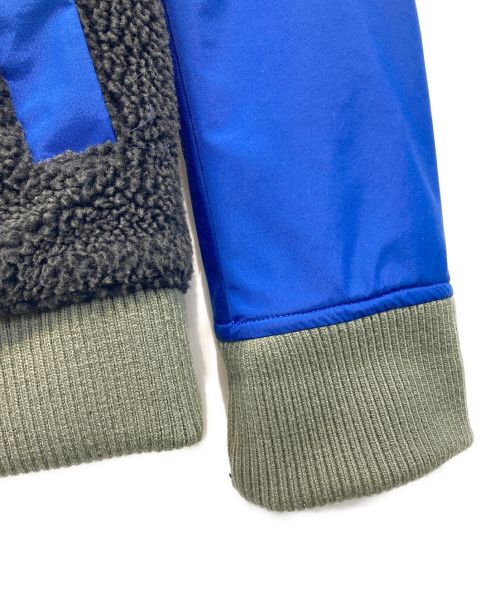 AYUITE（アユイテ）AYUITE (アユイテ) ボアジャケット ブラック×ブルー サイズ:2の古着・服飾アイテム