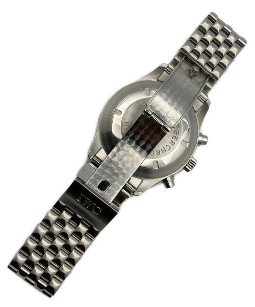 IWC（アイダブリューシー）IWC (アイダブリューシー) メカニカルフリーガー クロノグラフ ブラック サイズ:39mmの古着・服飾アイテム