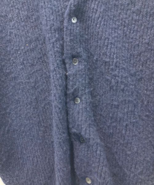 CITEN（シテン）CITEN (シテン) ヒュージシャギーカーディガン ネイビー サイズ:FREEの古着・服飾アイテム