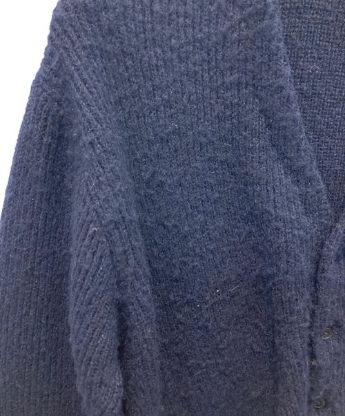 CITEN（シテン）CITEN (シテン) ヒュージシャギーカーディガン ネイビー サイズ:FREEの古着・服飾アイテム