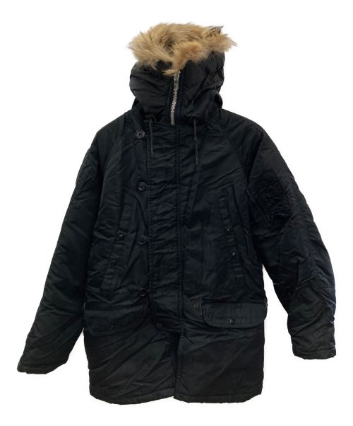GOLDEN FLEECE（ゴールデン フリース）GOLDEN FLEECE (ゴールデン フリース) Ｎ-3Ｂフライトジャケット ブラック サイズ:40の古着・服飾アイテム