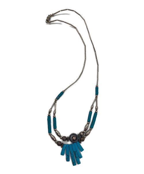 ノーブランド（ノーブランド）ノーブランド (ノーブランド) ターコイズネックレスの古着・服飾アイテム