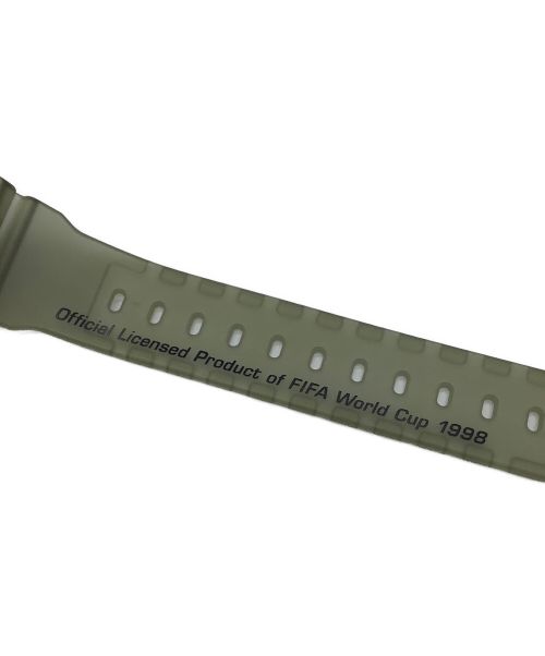 CASIO（カシオ）CASIO (カシオ) G-SHOCK DW-6900WF 1998フランスW杯記念モデル オリーブの古着・服飾アイテム