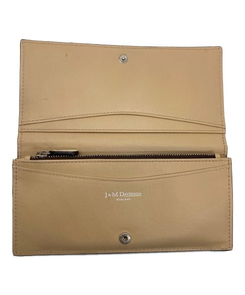 J&M DAVIDSON（ジェイ＆エム デヴィッドソン）J&M DAVIDSON (ジェイ＆エム デヴィッドソン) NEW STUDS WALLET ホワイトの古着・服飾アイテム