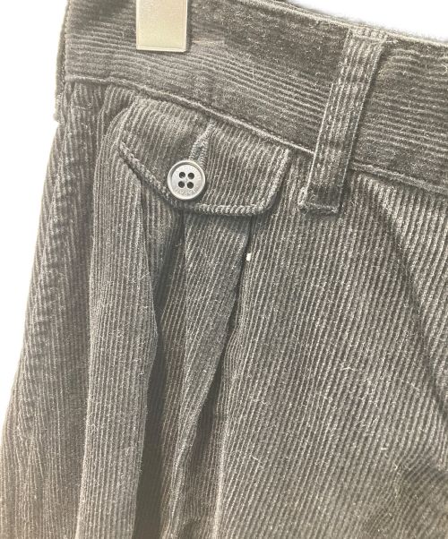 VANQUISH（ヴァンキッシュ）VANQUISH (ヴァンキッシュ) コーデュロイパンツ ブラック サイズ:S 未使用品の古着・服飾アイテム