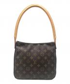 LOUIS VUITTONルイ ヴィトン）の古着「ショルダーバッグ　モノグラム　ルーピングMM」｜ブラウン