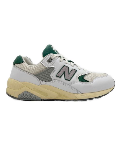 NEW BALANCE（ニューバランス）NEW BALANCE (ニューバランス) 580 RCA ホワイト×グリーン サイズ:US9.5の古着・服飾アイテム