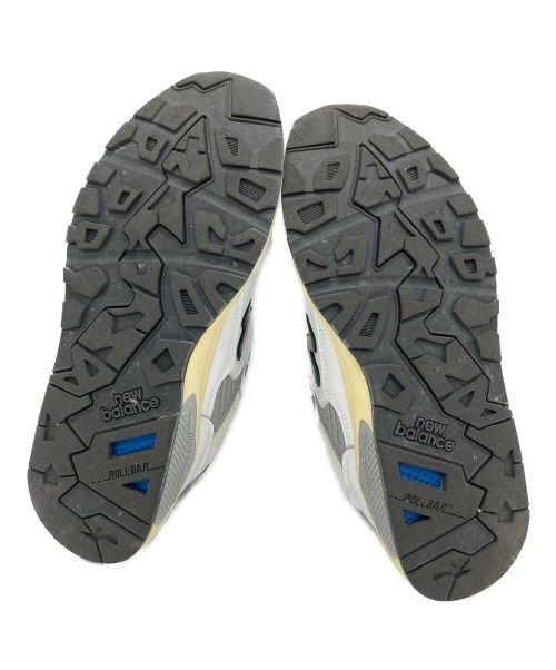NEW BALANCE（ニューバランス）NEW BALANCE (ニューバランス) 580 RCA ホワイト×グリーン サイズ:US9.5の古着・服飾アイテム