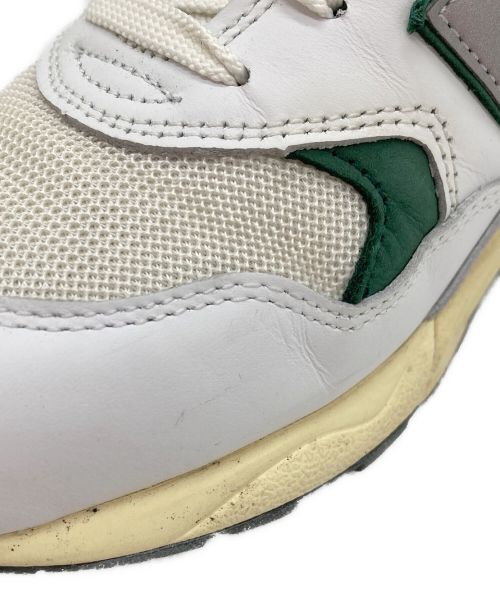 NEW BALANCE（ニューバランス）NEW BALANCE (ニューバランス) 580 RCA ホワイト×グリーン サイズ:US9.5の古着・服飾アイテム