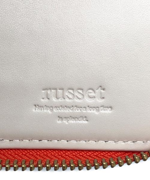 russet（ラシット）russet (ラシット) 2つ折り財布 オレンジの古着・服飾アイテム