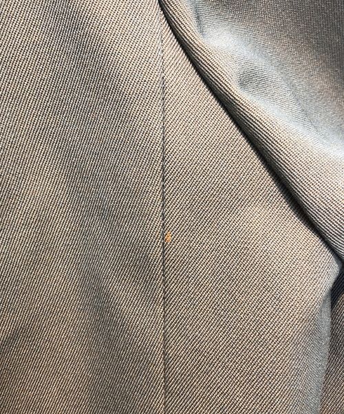 PRASTHANA（プラスターナ）PRASTHANA (プラスターナ) 残響 lapelless long jacket グレー サイズ:1の古着・服飾アイテム