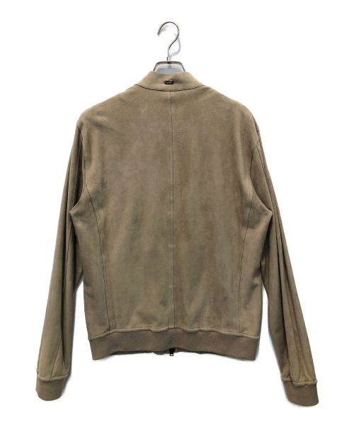 HERNO（ヘルノ）HERNO (ヘルノ) スエードレザーブルゾン ベージュ サイズ:46の古着・服飾アイテム