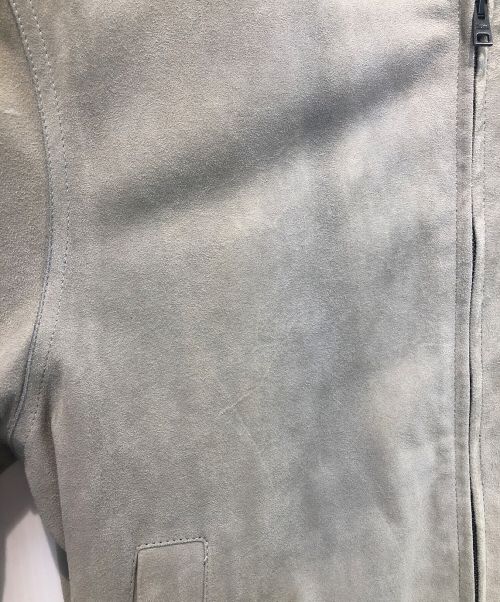 HERNO（ヘルノ）HERNO (ヘルノ) スエードレザーブルゾン ベージュ サイズ:46の古着・服飾アイテム