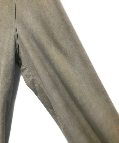 HERNO（ヘルノ）HERNO (ヘルノ) スエードレザーブルゾン ベージュ サイズ:46の古着・服飾アイテム