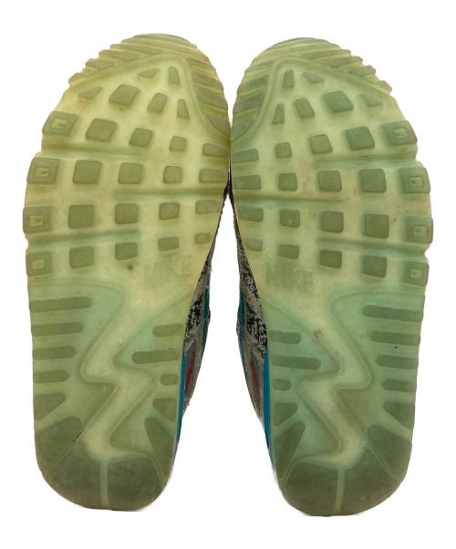 NIKE（ナイキ）NIKE (ナイキ) AIR MAX 90 SE グレー×スカイブルー サイズ:US5の古着・服飾アイテム