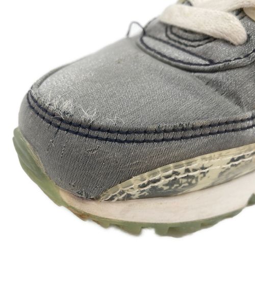 NIKE（ナイキ）NIKE (ナイキ) AIR MAX 90 SE グレー×スカイブルー サイズ:US5の古着・服飾アイテム