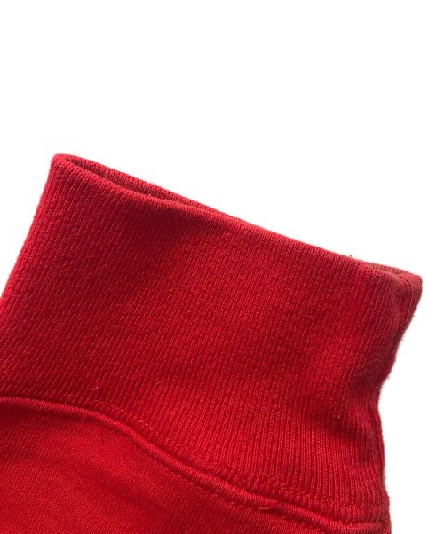 SUPREME（シュプリーム）SUPREME (シュプリーム) SPLIT CREWNECK SWEAT SHIRT レッド×ネイビー サイズ:Sの古着・服飾アイテム