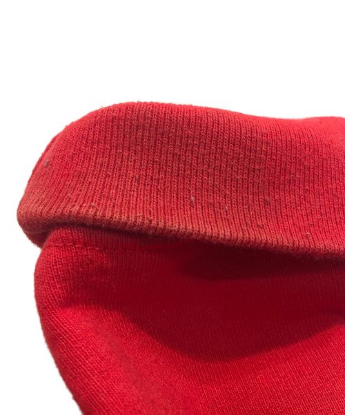 SUPREME（シュプリーム）SUPREME (シュプリーム) SPLIT CREWNECK SWEAT SHIRT レッド×ネイビー サイズ:Sの古着・服飾アイテム