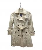 BURBERRY BLUE LABELバーバリーロンドンブルーレーベル）の古着「トレンチコート」｜ベージュ