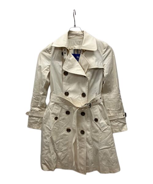 BURBERRY BLUE LABEL（バーバリーロンドンブルーレーベル）BURBERRY BLUE LABEL (バーバリーロンドンブルーレーベル) トレンチコート ベージュ サイズ:40の古着・服飾アイテム