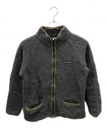 SIERRA DESIGNS（シエラデザインズ）の古着「90sキルティングスウェットジャケット 3本木タグ 古着」｜グレー