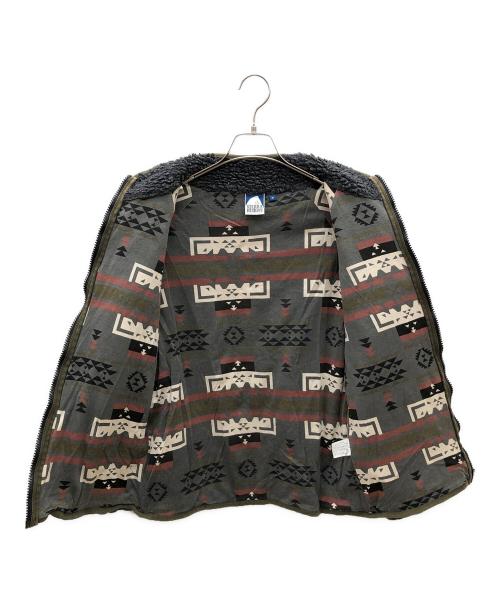 SIERRA DESIGNS（シエラデザインズ）SIERRA DESIGNS (シエラデザインズ) 90sキルティングスウェットジャケット 3本木タグ 古着 グレー サイズ:M（身長165-175）の古着・服飾アイテム
