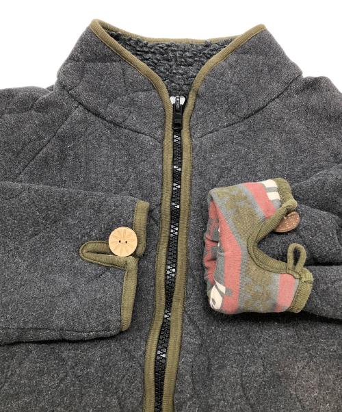 SIERRA DESIGNS（シエラデザインズ）SIERRA DESIGNS (シエラデザインズ) 90sキルティングスウェットジャケット 3本木タグ 古着 グレー サイズ:M（身長165-175）の古着・服飾アイテム