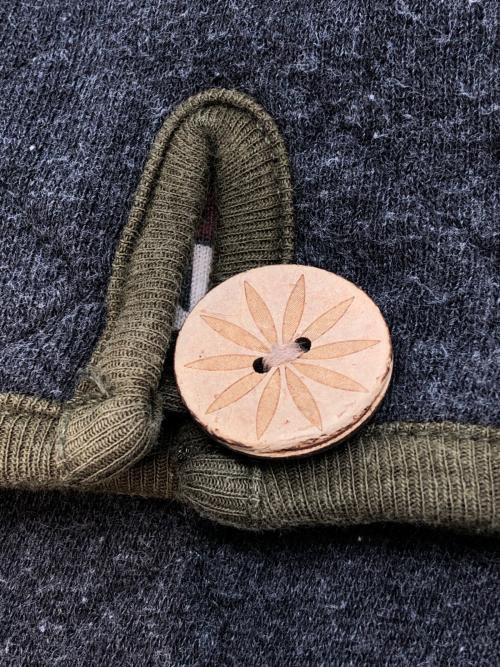 SIERRA DESIGNS（シエラデザインズ）SIERRA DESIGNS (シエラデザインズ) 90sキルティングスウェットジャケット 3本木タグ 古着 グレー サイズ:M（身長165-175）の古着・服飾アイテム