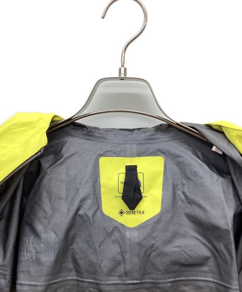 THE NORTH FACE（ザ ノース フェイス）THE NORTH FACE (ザ ノース フェイス) クライムライトジャケット イエロー×ブラック サイズ:Mの古着・服飾アイテム