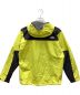 THE NORTH FACE (ザ ノース フェイス) クライムライトジャケット イエロー×ブラック サイズ:M：9000円