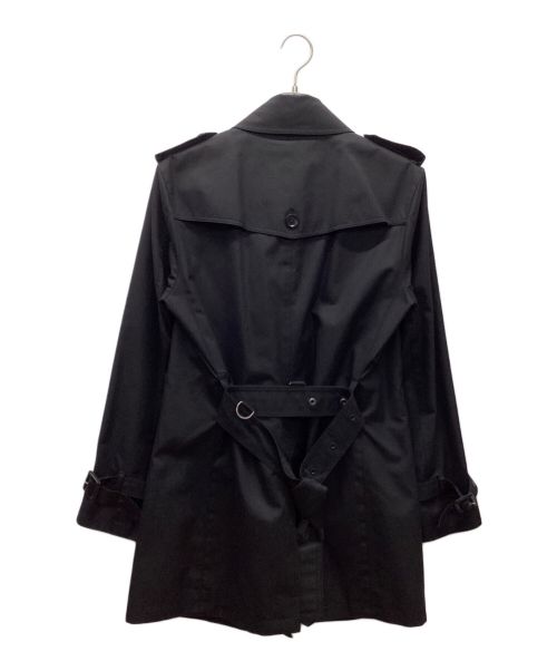 BURBERRY BLACK LABEL（バーバリーブラックレーベル）BURBERRY BLACK LABEL (バーバリーブラックレーベル) ライナー付トレンチコート ブラック サイズ:Mの古着・服飾アイテム
