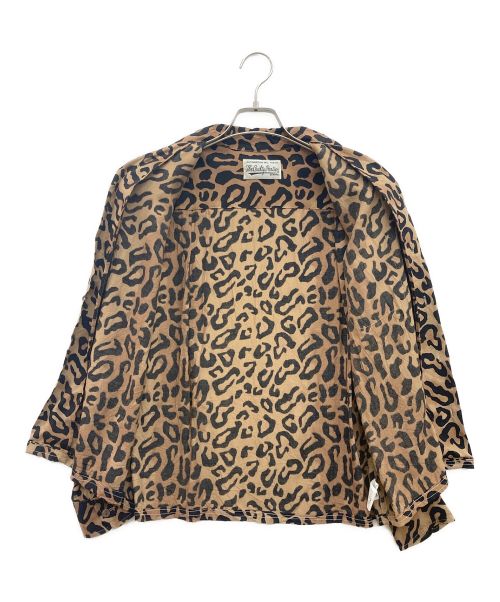 WACKO MARIA（ワコマリア）WACKO MARIA (ワコマリア) レオパードレーヨンシャツ ブラウン×ブラック サイズ:XSの古着・服飾アイテム