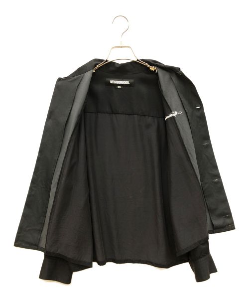 NEIGHBORHOOD（ネイバーフッド）NEIGHBORHOOD (ネイバーフッド) 切替レーヨンシャツ ブラック サイズ:Sの古着・服飾アイテム