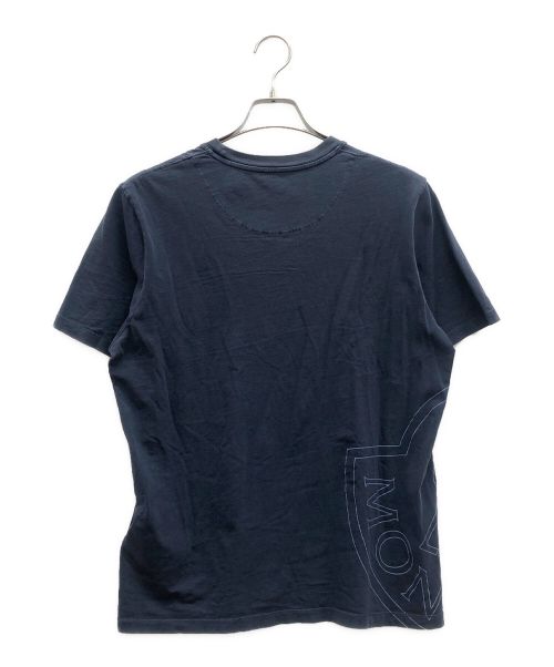 MONCLER（モンクレール）MONCLER (モンクレール) プリントTシャツ ブルー サイズ:-の古着・服飾アイテム