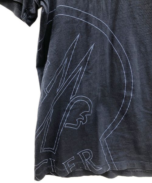 MONCLER（モンクレール）MONCLER (モンクレール) プリントTシャツ ブルー サイズ:-の古着・服飾アイテム