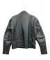 HARLEY-DAVIDSON (ハーレーダビッドソン) シングルライダースジャケット ブラック サイズ:XL：15000円