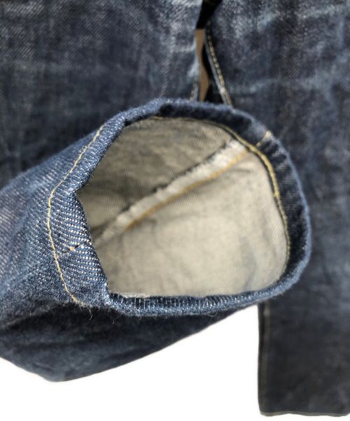 VISVIM（ビズビム）VISVIM (ビズビム) デニムパンツ SOCIAL SCULPTURE DENIM 04R ブルー サイズ:W30×L30の古着・服飾アイテム